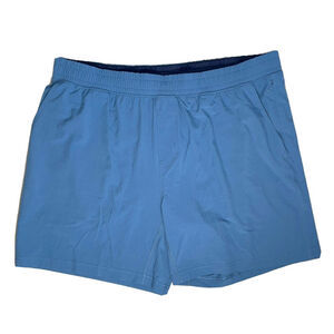 NWT Rhone Mens 8” Eco Lounge Resort Performance Shorts‎ Blue Size 2XL